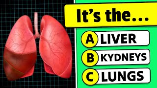 How Many Human Body Parts Can You Guess? 🧠🦴🦵 | General Knowledge Quiz