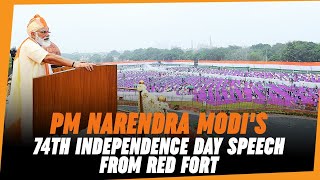 PM Narendra Modi's 74th Independence Day Speech from Red Fort