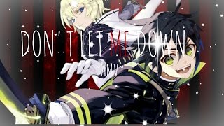 Don’t Let Me Down【AMV】