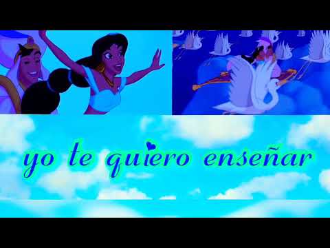 Un Mundo Ideal *aladdín* Letra:latino - YouTube