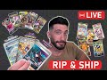 POKEMON LIVE RIP&SHIP!!!!! SHROUDED FABLE IN-STOCK!!!  #pokemon #card #opening