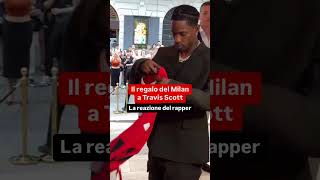 Travis Scott a Milano: l’omaggio del Milan al rapper statunitense