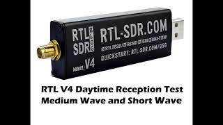 RTL V4 Reception on Medium Wave and Short Wave daytime