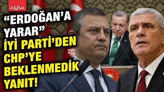 İYİ Parti CHP arasında kriz çıktı! Özgür Özel Müsavat Dervişoğlu'nun Erdoğan sözlerine yanıt verdi!