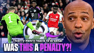 Thierry Henry, Micah & Carragher react to Arsenal's draw with Bayern! | UCL Toda