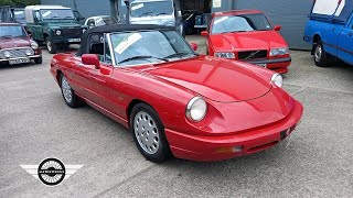 1991 ALFA ROMEO SPIDER | MATHEWSONS CLASSIC CARS | AUCTION: 4, 5 \u0026 6 SEPTEMBER 2024