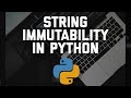 String Immutability in Python