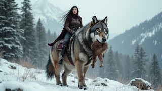 The Hunter and Her Colossal Wolf: A Tale of Survival and Friendship