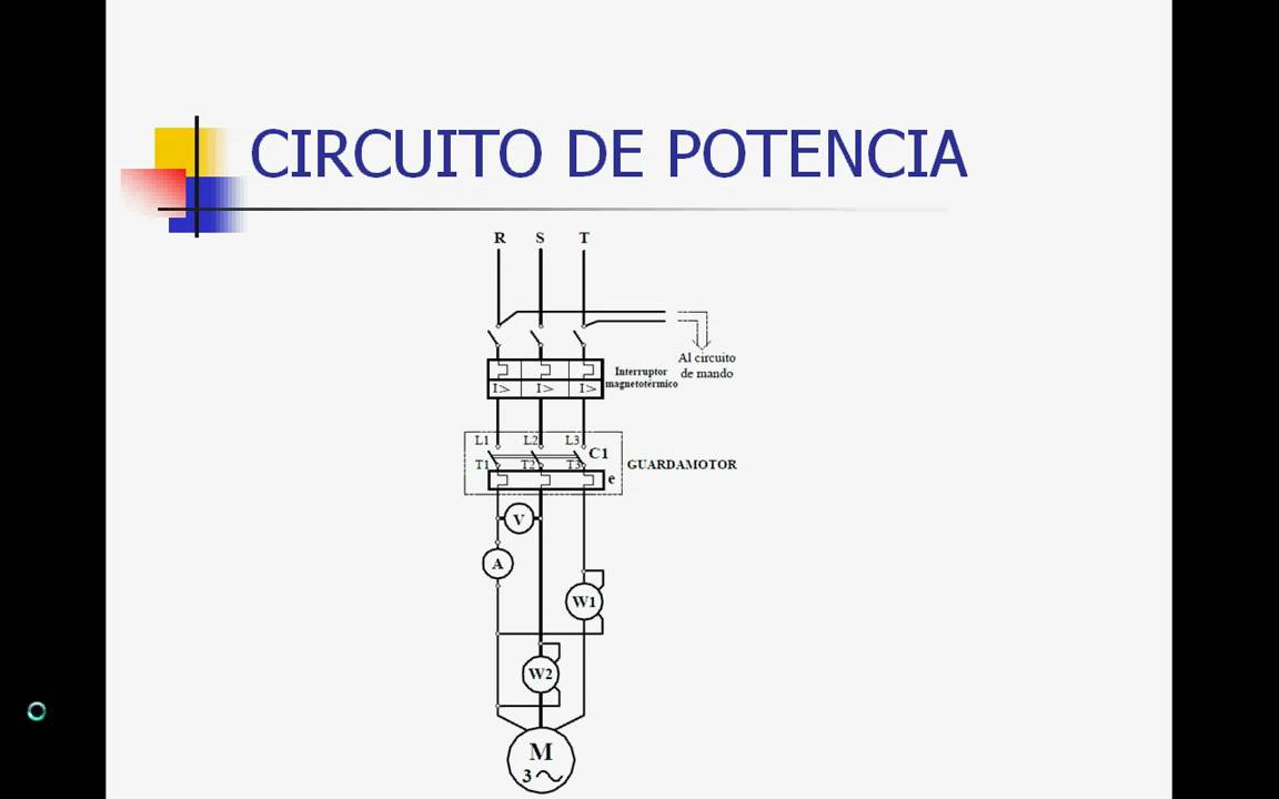 Arranque Directo Motor Trifasico