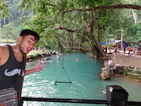 BEAUTIFUL SPOT IN LAOS! The Blue Lagoon, Vang Vieng BEAUTIFUL SPOT IN LAOS! The Blue Lagoon, Vang Vieng