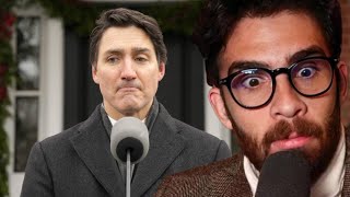 Justin Trudeau RESIGNS As Prime Minister of Canada | Hasanabi reacts