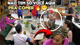 Climão 😅 Aline Repreende João Miguel 😬 Por repetir o almoço