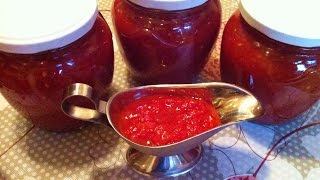 Пряный Соус из Помидоров / Соус из Томатов На Зиму / Tomato Sauce Recipe / Простой Рецепт