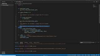 Remove / Delete Files Python - Automation