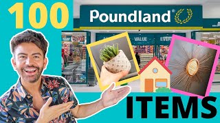 100 POUNDLAND ITEMS IN MY HOME! ULTIMATE POUNDLAND FAVOURITES, DIY TIPS \u0026 HACKS 2020 | MR CARRINGTON