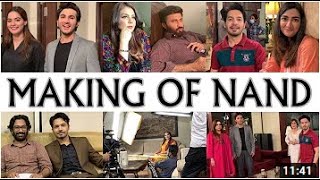 BTS Of Nand Drama Serial | Minal Khan | Aijaz Aslam | Shehroz Sabzwari | Faiza Hassan | All In One