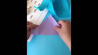 How To Make Paper Airplanes That Fly Far | Paper Airplane That Flies Far Easy Step By Step| #shorts