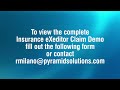 pyramid solutions insurance expeditor claims demo