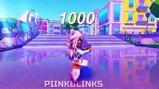 1k Subscribers...🥺💗 | Roblox 2021 Edit | Piinkblinks