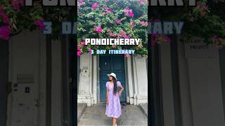 Pondicherry Itinerary| Tourist Places| #pondicherry #pondicherrydiaries #pondicherrytourism