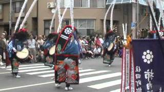 岩手県住田町　柿内沢鹿踊り