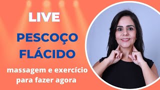 Massagem e exercício para o Pescoço Flácido