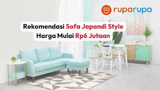 Rekomendasi Sofa Japandi Style Harga Mulai Rp6 Jutaan