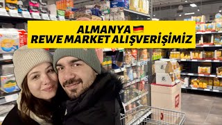 ALMANYA’DA 2024 MARKET FİYATLARI | Rewe Market Alışverişimiz 🇩🇪