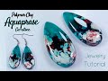 How to Make AQUAPRASE Gemstone with polymer clay and Resin / LoviCraft