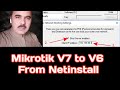 How To Downgrade Mikrotik Router V7 To V6 in Netinstall | Step By Step