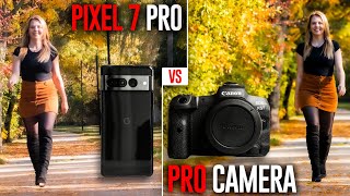Pixel 7 Pro vs. $7,000 PRO Camera - Ridiculous.