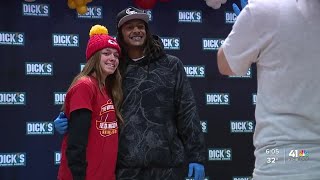 'I love giving back': Two-time Super Bowl champion Isiah Pacheco meets fans Saturday in Kansas City