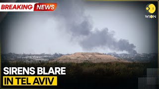 Israel-Hamas War: Sirens blare in Israel's Tel Aviv | 8 rockets fired into Tel Aviv: IDF | WION
