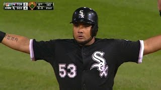 TOR@CWS: Melky's double gives White Sox the lead