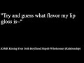 ASMR Kissing Your Subby Goth Boyfriend Stupid (SPICYYYYY)