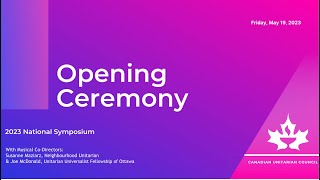 2023 National Symposium Opening Ceremony