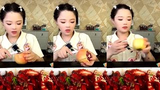 Mukbang ASMR Xiao Yu Eating Show Spicy Food : 소리좋은 여러가지 음식 먹방 모음이 팅쇼 리얼 사운드