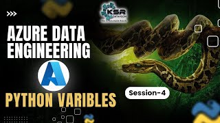 Unlock Data Engineering Power with Python Fast! | Session 4 :Python Variables
