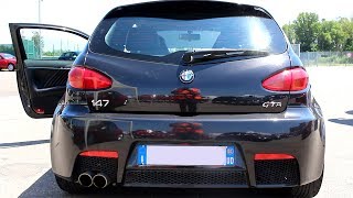 Alfa Romeo 147 GTA V6 3.2 BUSSO -  Start Up \u0026 PURE SOUND Straight Pipe