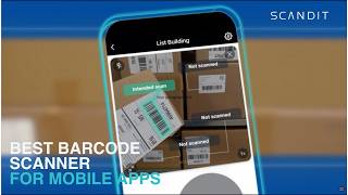 Best Barcode Scanner for Mobile Apps | Scandit