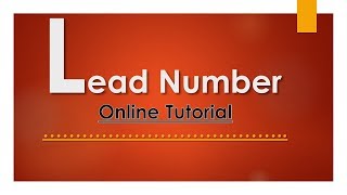 Lead Numer in java using BlueJ(With Code)