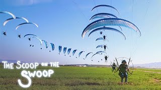 How to land a Paramotor: SWOOP LANDING