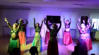 Ida Mahin \u0026 friends perform Persian-Indian Fusion Bellydance