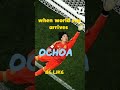 Ochoa when world cup arrives becomes a beast #ochoa #football #worldcup #2022 #mexico #shorts