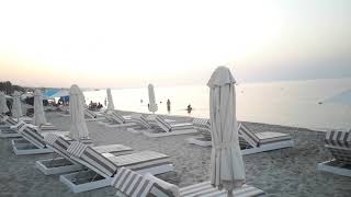 Beach bar tridente mare, najleši deo plaže u pefkohoriju