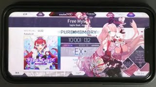 【Arcaea】Free Myself スマホ FPM 理論値 手元