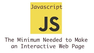 Javascript 101 - Interactive Web Pages