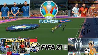 IMPRESIONANTE! ASÍ SE VE EL MODO DE LA EURO EN FIFA 21 GRACIAS A LA COMUNIDAD! | FIFA 21 CON MODS