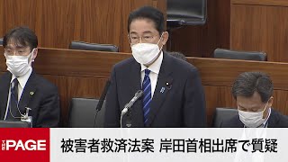 【国会中継】参院特別委 被害者救済法案 岸田首相出席で質疑（2022年12月10日）