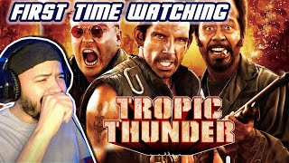 First Time Watching TROPIC THUNDER (2008) *Movie Reaction*